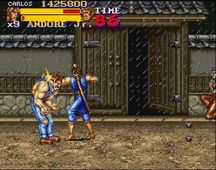 une photo d'Ã©cran de Final Fight 2 sur Nintendo Super Nes